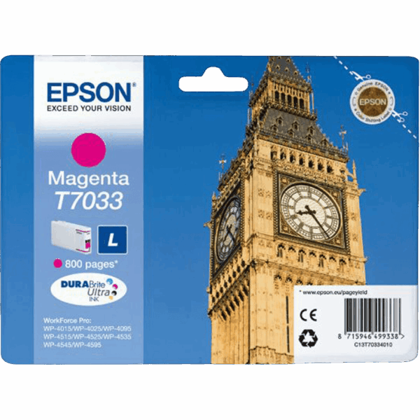 EPSON Ink T7033 Magenta | C13T70334010