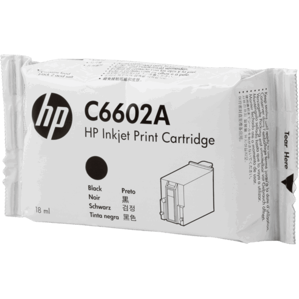 HP Ink Cartridge Original Black | C6602A - Image 2