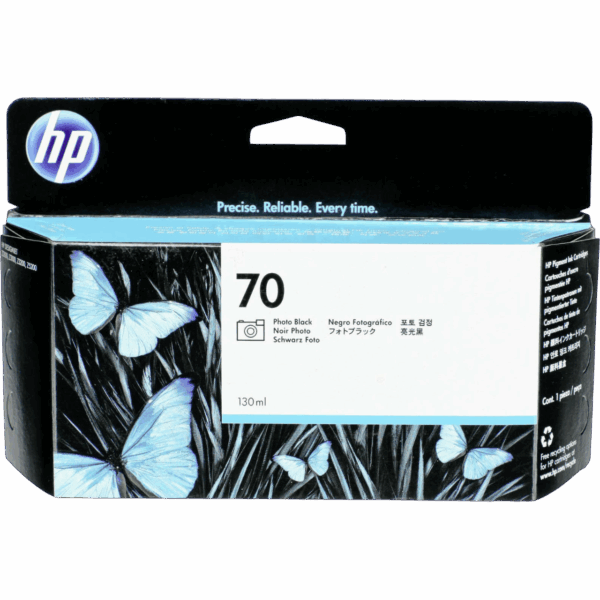 HP Ink 70 Original Photo Black | C9449A - Image 2