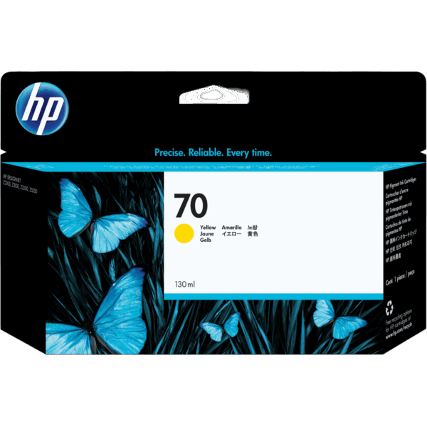 HP Ink 70 Original Yellow | C9454A