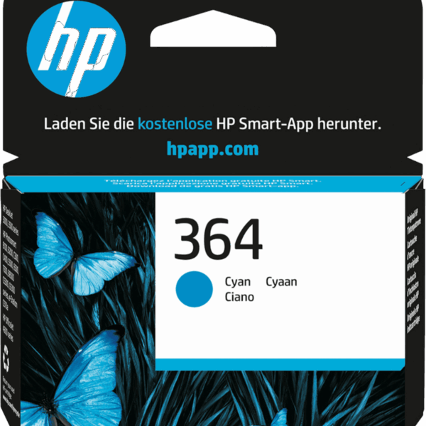HP Ink 364 Cyan | CB318EE - Image 3