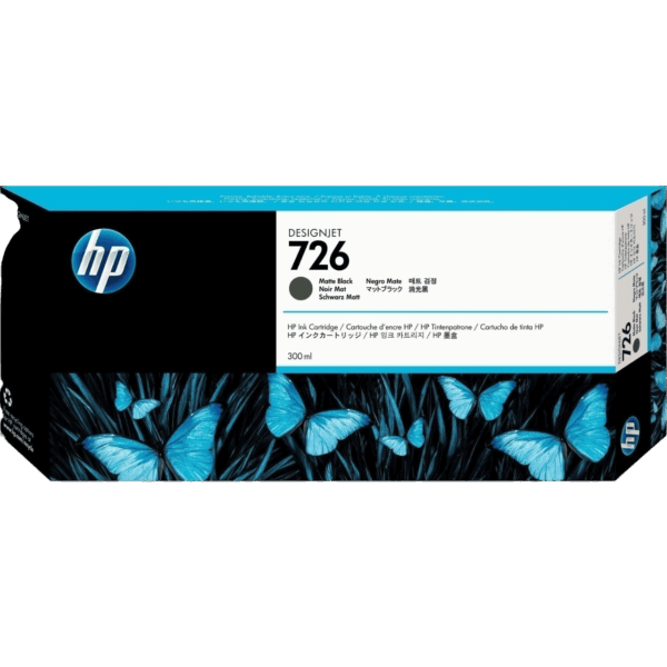 HP Ink 726 Original Matte Black | CH575A