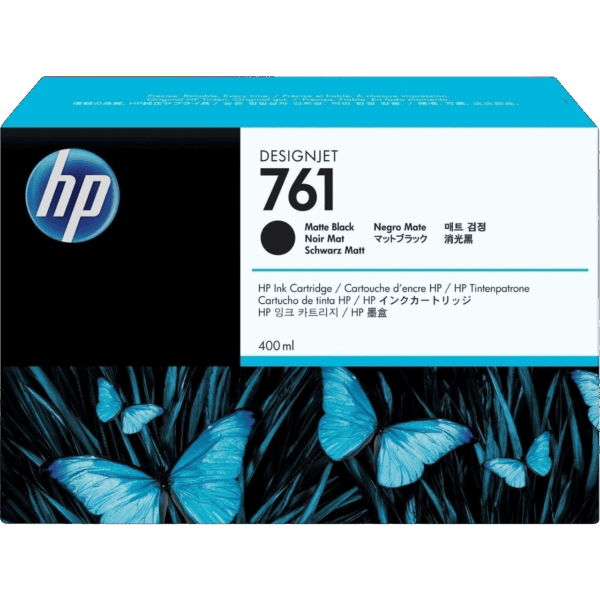 HP Ink 761 Original Matte Black | CM991A