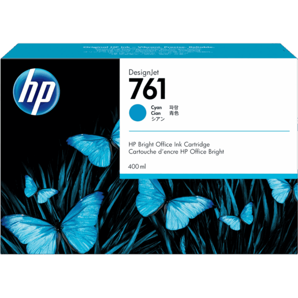 HP Ink 761 Original Cyan | CM994A - Image 3