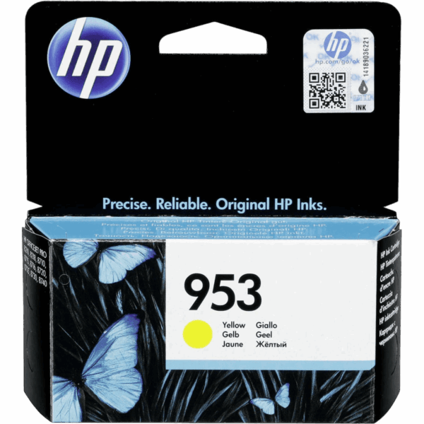 HP Ink 953 Original Yellow | F6U14AE - Image 2
