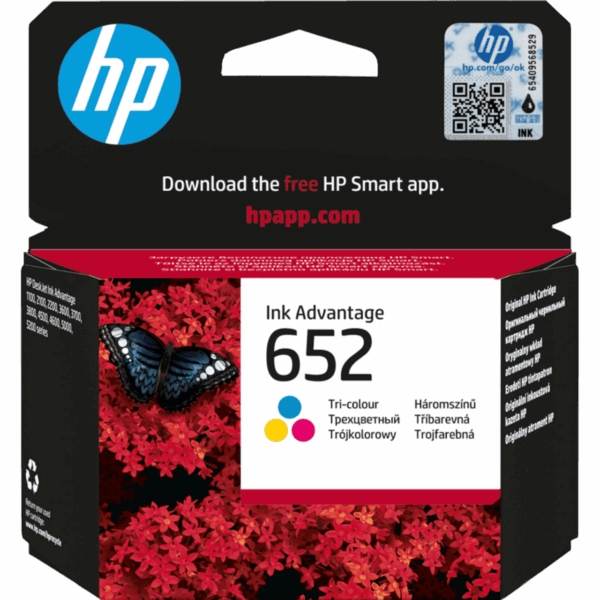 HP Ink 652 MultiColor Tri-Color | F6V24AE - Image 3