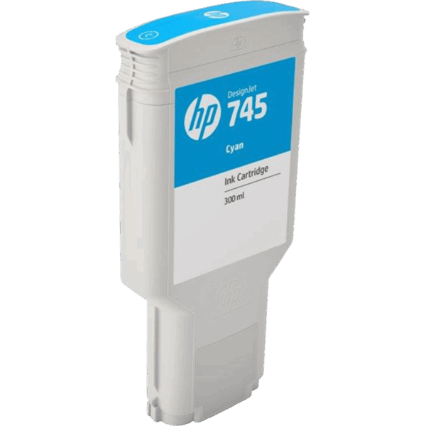 HP Ink 745 Original Cyan | F9K03A - Image 2