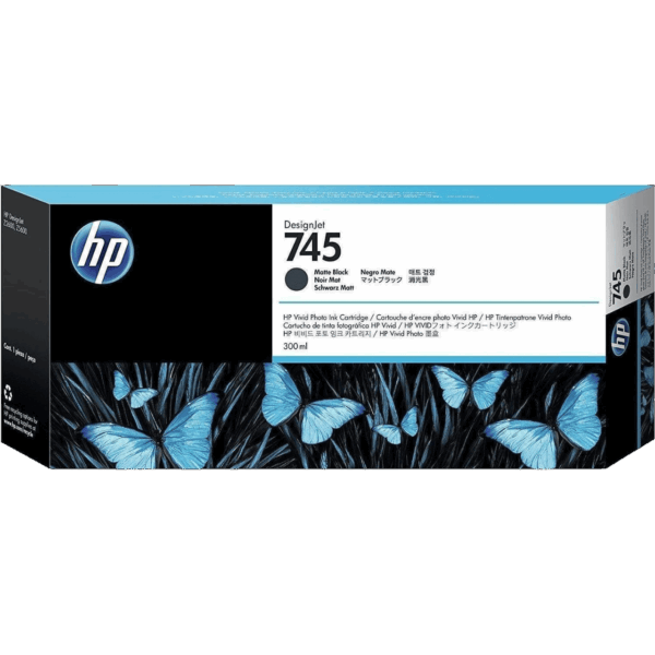 HP Ink 745 Original Matte Black | F9K05A