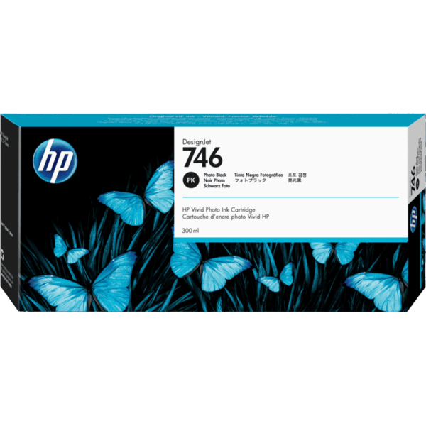 HP Ink 746 Original Photo Black | P2V82A