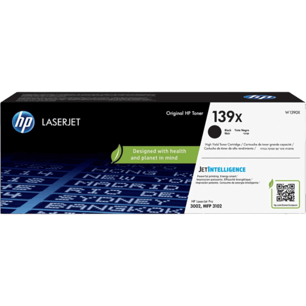 HP Ink 139X High Yield Black Original Laser | W1390X