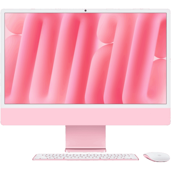 APPLE All in One PC iMac 24" 4.5K [M4 10-Core | 16GB | 256GB SSD | 10-Core GPU | Magic Keyboard & Mouse | 1Y] / MWV43GR/A