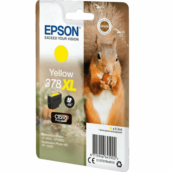 EPSON Ink T3794 Yellow 9.3ml | C13T37944010 - Image 2