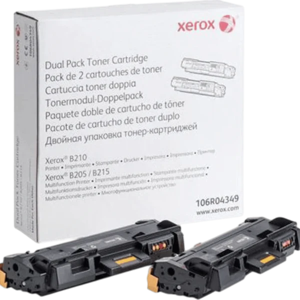 XEROX Ink Toner MultiPack Black / 106R04349 - Image 2