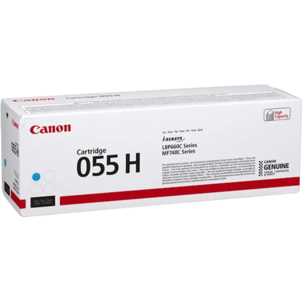 CANON Toner Ink 055H High Yield Cyan / 3019C002 - Image 2