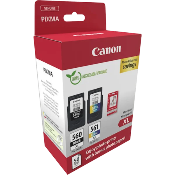 CANON Ink CRG PG-560XL - CL-561XL P / 3712C008 - Image 2