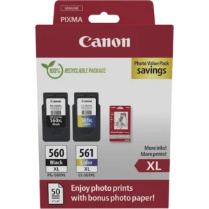 CANON Ink CRG PG-560XL - CL-561XL P / 3712C008