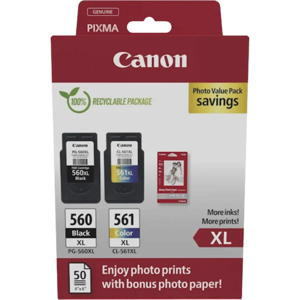 CANON Ink CRG PG-560XL - CL-561XL P / 3712C008