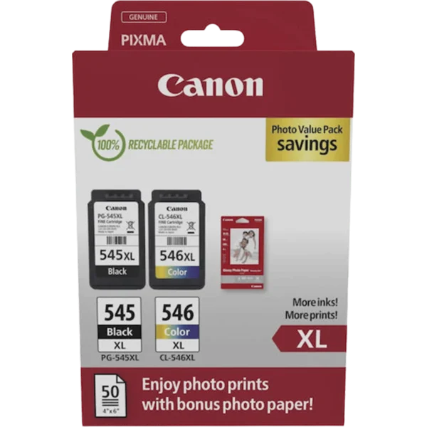CANON Ink PG-545XL - CL-546XL Photo / 8286B011 - Image 3