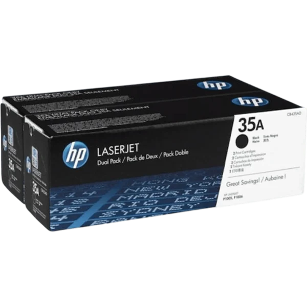 HP Ink Toner 35A Combo Pack Black / CB435AD - Image 3