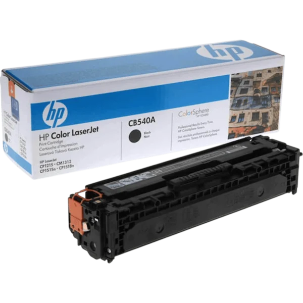 HP Ink Toner 125A Black / CB540A - Image 5