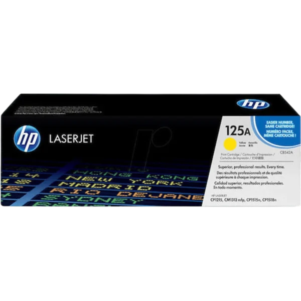 HP Ink Toner 125A Yellow / CB542A