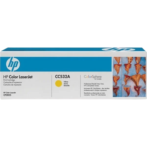 HP Ink Toner 304A Yellow / CC532A - Image 2