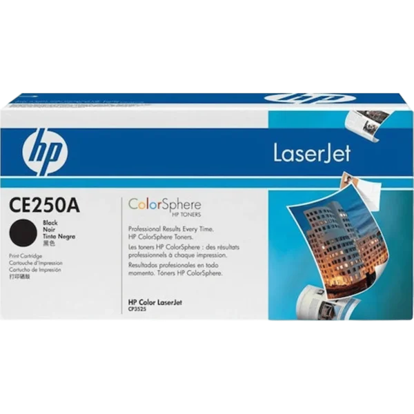HP Ink Toner 504A Black / CE250A - Image 2