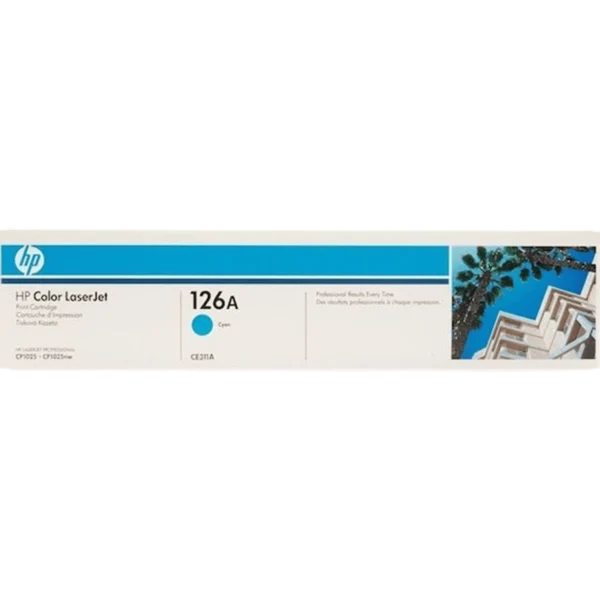 HP Ink Toner 126A Cyan / CE311A - Image 2