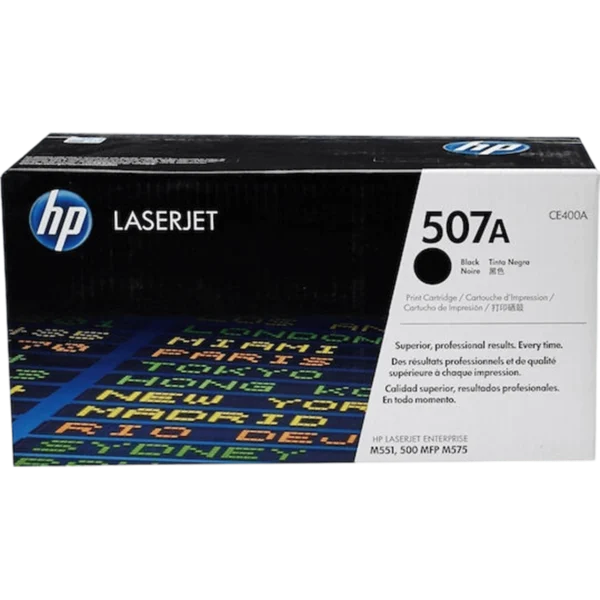 HP Ink Toner 507A Black / CE400A