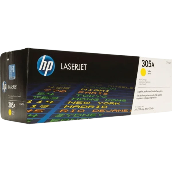 HP Ink Toner 305A Yellow / CE412A - Image 2