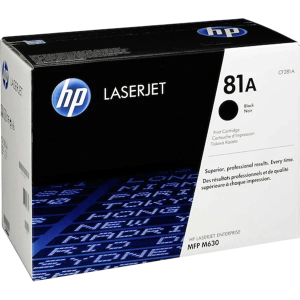 HP Ink Toner 81A Black / CF281A - Image 2