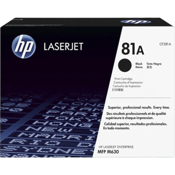 HP Ink Toner 81A Black / CF281A