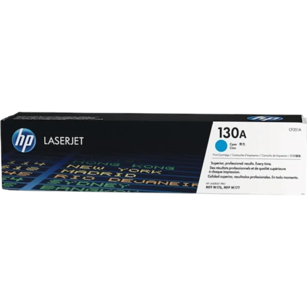 HP Ink Toner 130A MFP176 - 177 Cyan / CF351A