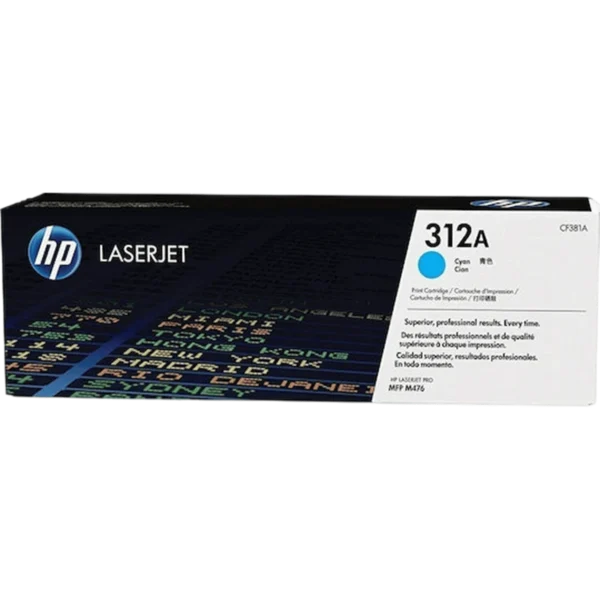 HP Ink Toner 312a Cyan / CF381A