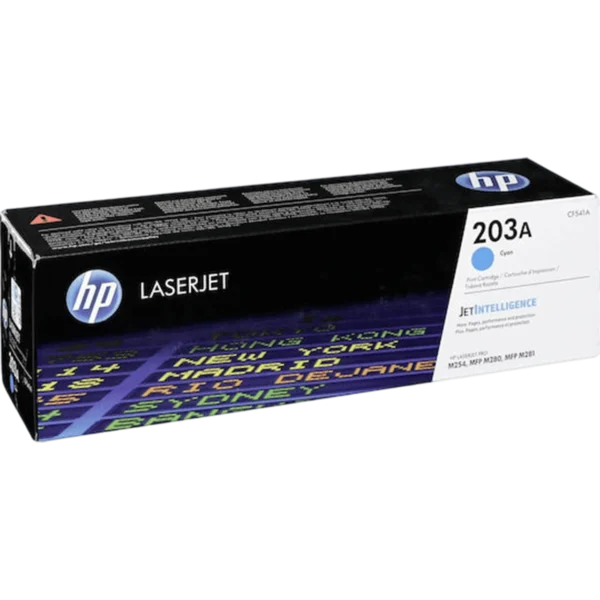 HP Ink Toner 203A Cyan / CF541A - Image 2
