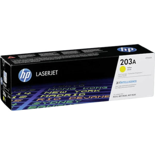 HP Ink Toner 203A Yellow / CF542A - Image 2