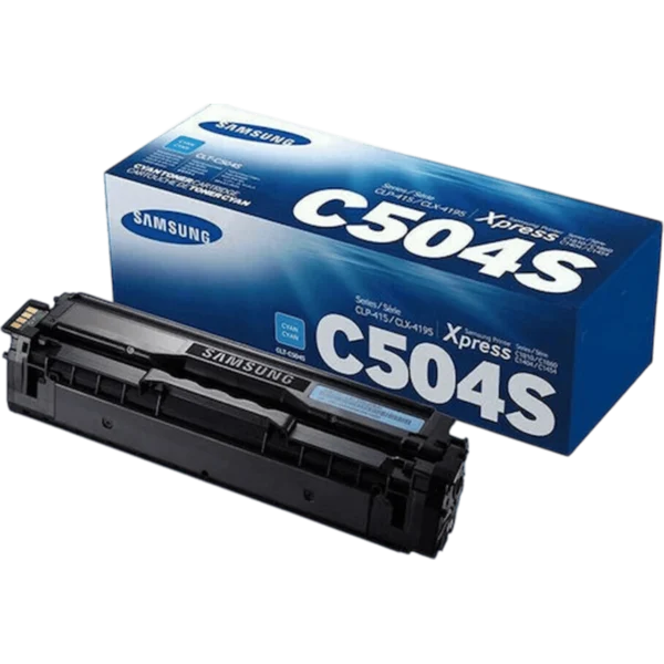 SAMSUNG Ink Toner CLT-C504S Cyan / SU025A