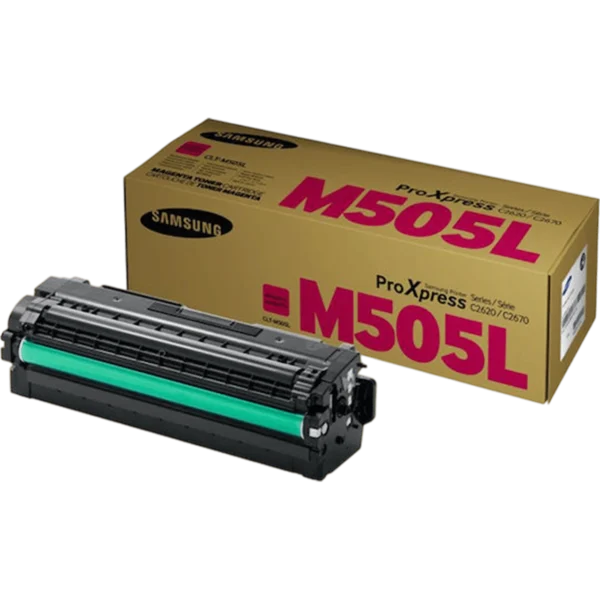 SAMSUNG Ink CLT-M505L H-Yield Magenta / SU302A - Image 2
