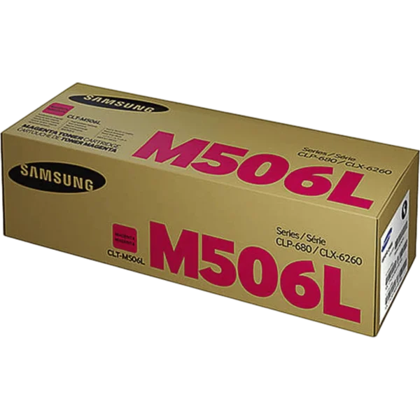 SAMSUNG Ink CLT-M506L High Yield Magenta Toner / SU305A