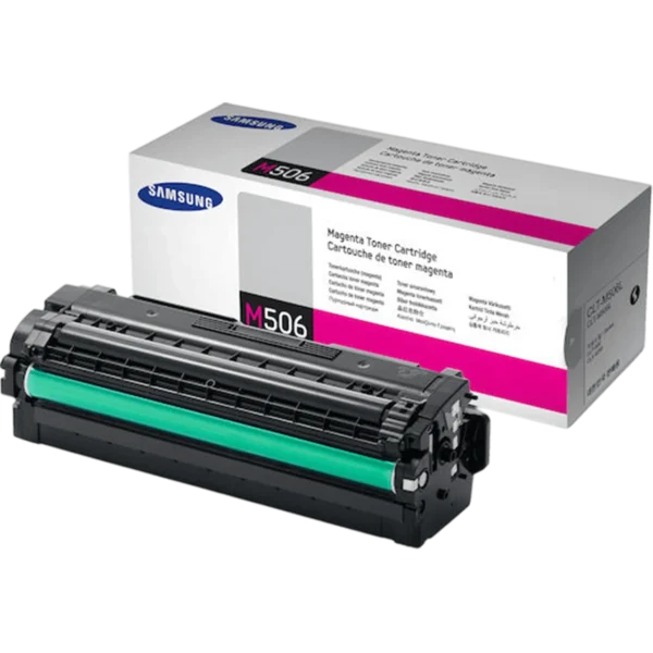 SAMSUNG Ink CLT-M506L High Yield Magenta Toner / SU305A - Image 2