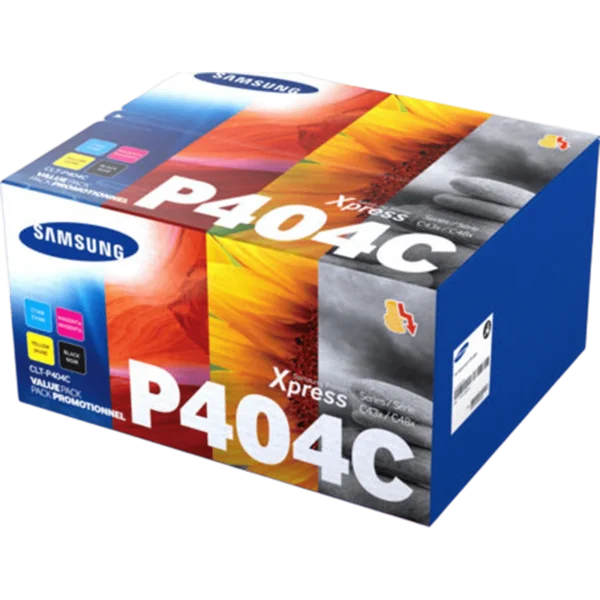SAMSUNG Ink Toner CLT-P404C 4-Pack CYMK / SU365A