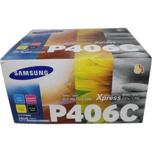 SAMSUNG Ink Toner CLT-P406C 4-Pack CYMK / SU375A