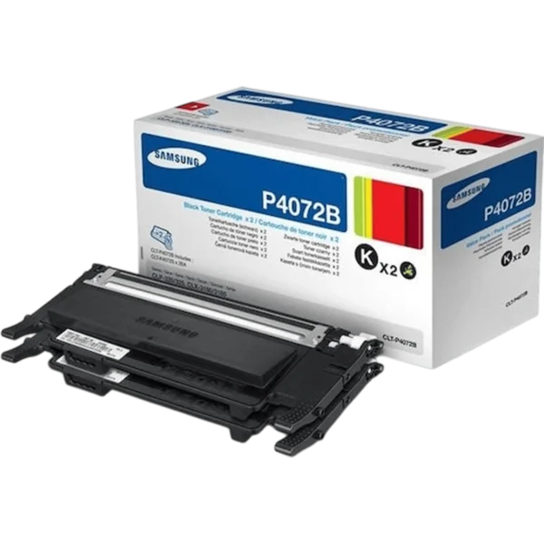 SAMSUNG Ink Toner CLT-P4072B 2-Pack Black / SU381A - Image 3