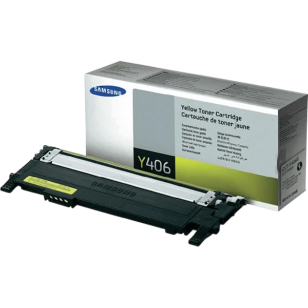 SAMSUNG Ink Toner CLT-Y406S Yellow / SU462A - Image 2