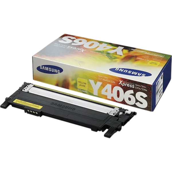 SAMSUNG Ink Toner CLT-Y406S Yellow / SU462A - Image 3
