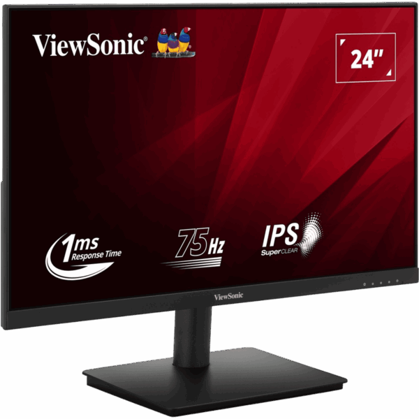 VIEWSONIC Monitor 23.8" [IPS | FHD | 75Hz | 1ms | 3Y] / VA240‑H‑2 - Image 3