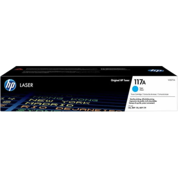HP Ink Toner 117A Cyan / W2071A
