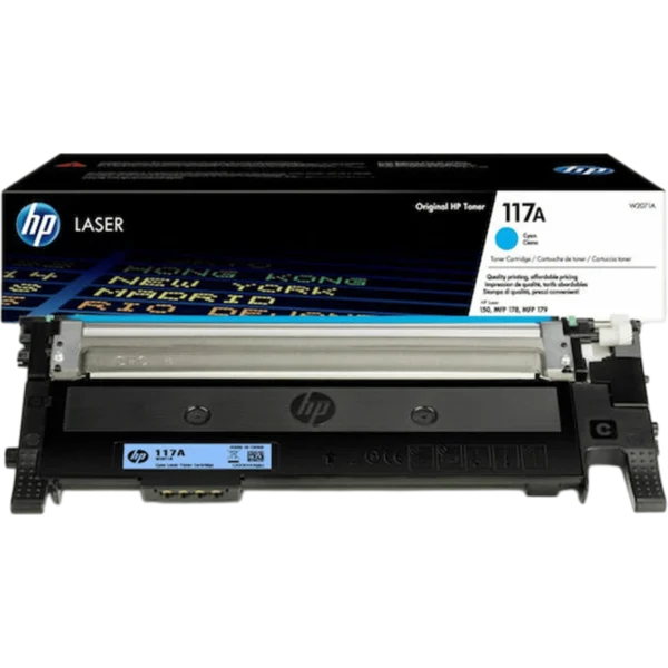HP Ink Toner 117A Cyan / W2071A - Image 2