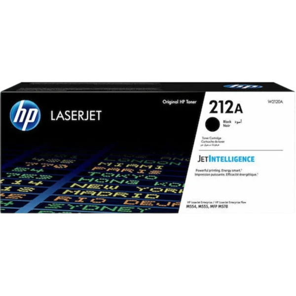 HP Ink 212A Black Original LaserJet Toner / W2120A