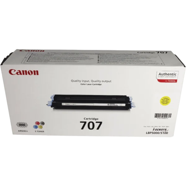 CANON Ink Toner LBP CRG 707 Yellow / 9421A004